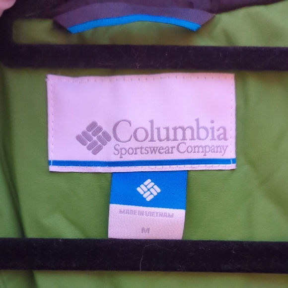 Columbia Vibrant Green and Charcoal Jacket - Picture 2 of 16
